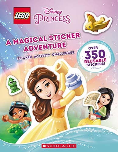 Pre-Owned A Magical Sticker Adventure (Lego Disney Princess: Sticker Activity Book) (Paperback) 1338581910 9781338581911