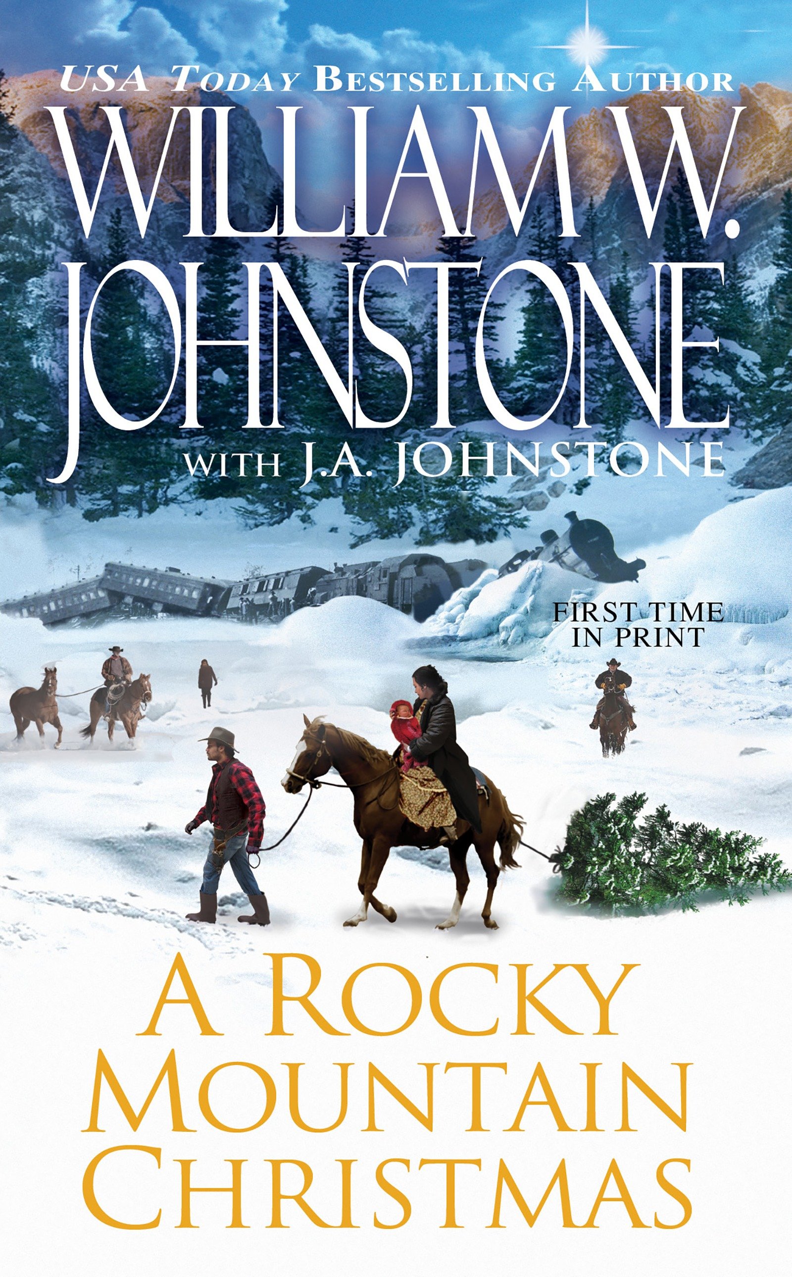 Pre-Owned A Rocky Mountain Christmas (Paperback) by William W Johnstone, J A Johnstone - image 1 of 1