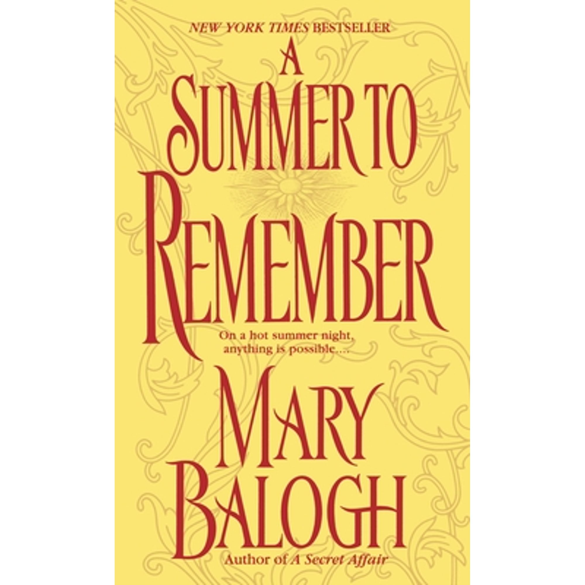 Pre-Owned A Summer to Remember: A Bedwyn Family Novel (Paperback 9780440236634) by Mary Balogh