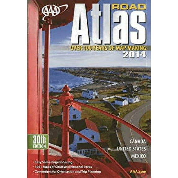 Pre-Owned AAA Road Atlas 2014 (Paperback) 9781595085375