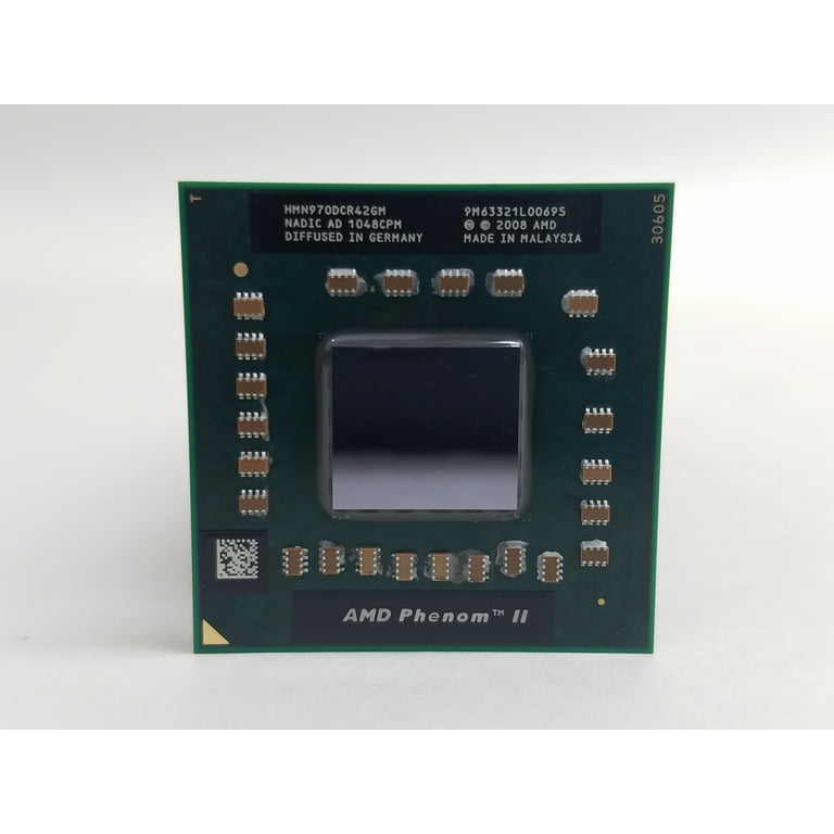 Pre Owned AMD Phenom II N970 Socket S1 2.2GHz Laptop CPU HMN970DCR42GM Good
