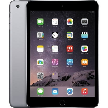 Pre-Owned APPLE IPAD MINI 7.9" 3RD GENERATION 16GB WIFI MGNR2LL/A - SPACE GRAY (Refurbished: Good)
