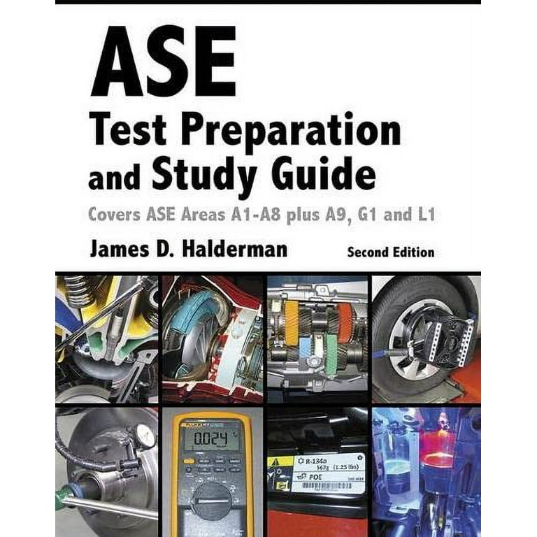 Pre-Owned ASE Test Prep and Study Guide: Covers Ase Areas A1-a8 Plus A9, G1  and L1, Ase Certified Mast Automobile Technician A1-a8, Plus A9, F1, G1