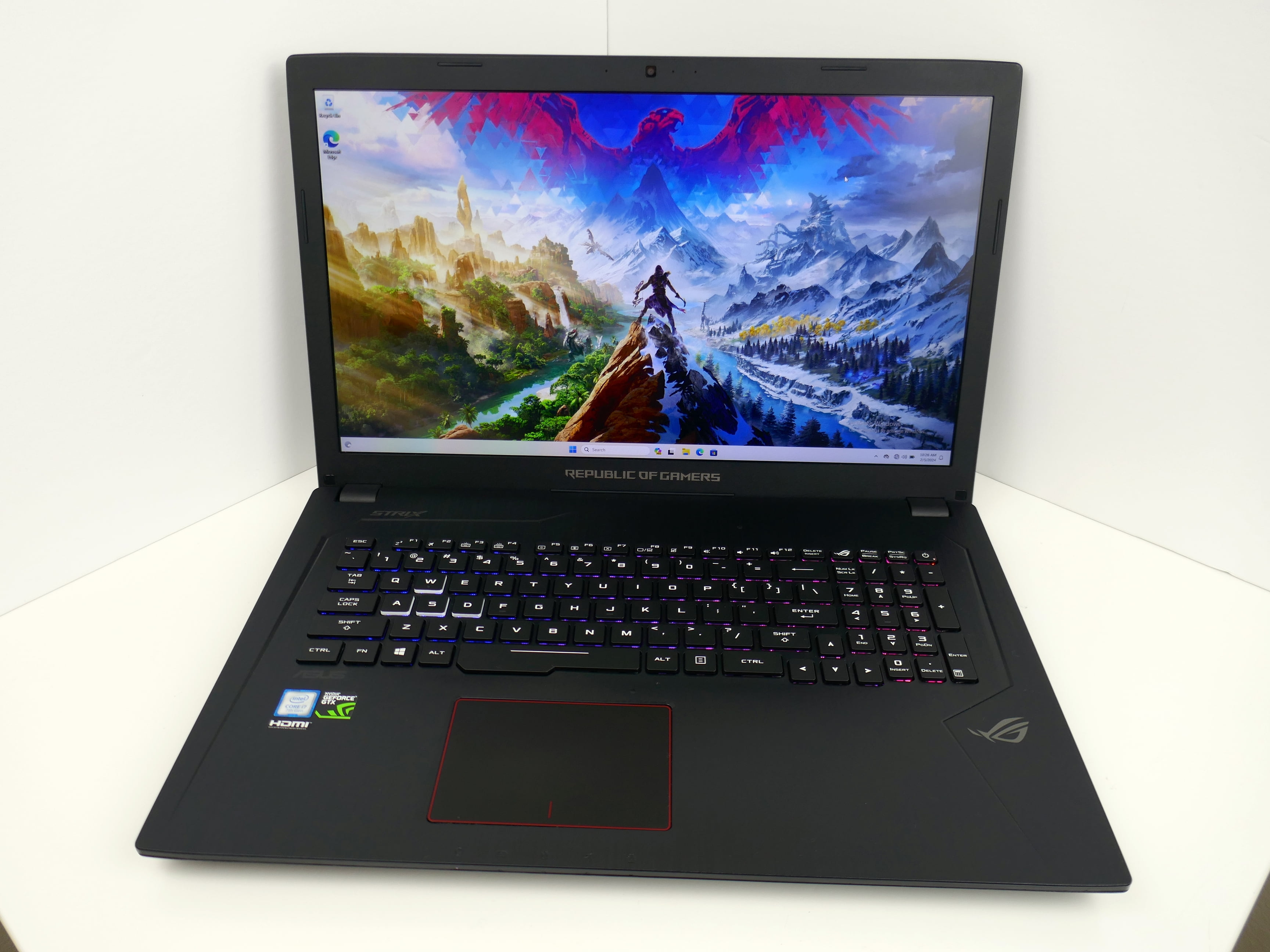 Gaming Laptop Asus Rog Strix Gtx 1050 Laptop Asus Rog Strix
