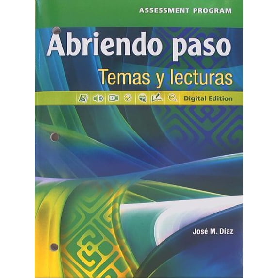 Pre-Owned Abriendo paso, Temas y lecturas, Assessment Program, Digital Edition Paperback