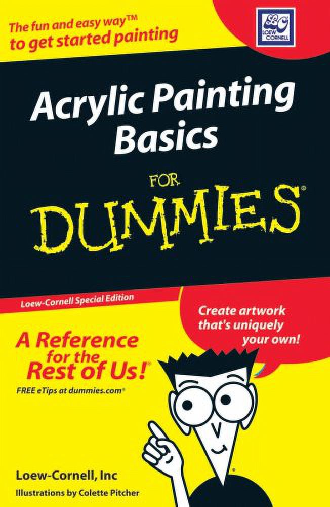 PreOwned Acrylic Painting Basics for Dummies, Other 0470128038