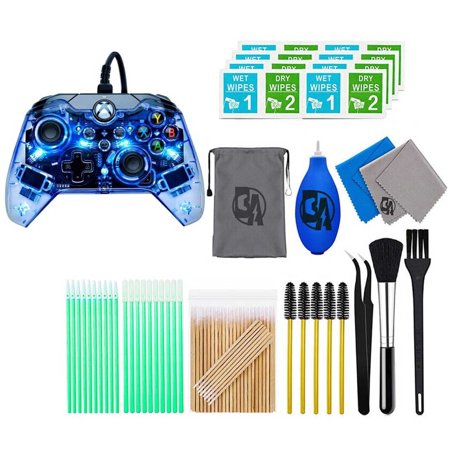 Pre-Owned Afterglow - Wired Controller for Xbox Series X¦S - Multi With Cleaning Manual Kit Bolt Axtion Bundle