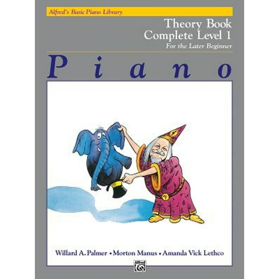 Pre-Owned Alfred's Basic Piano Library Theory Complete, Bk 1: For the Later Beginner (Paperback) 0882848275 9780882848273