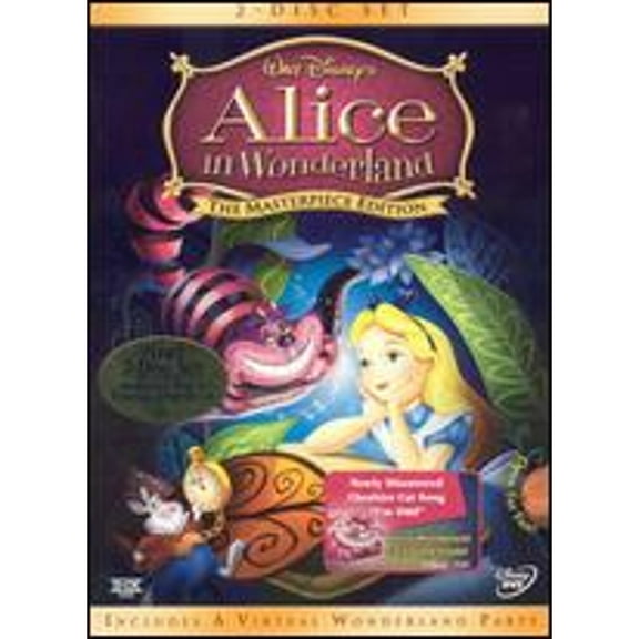 Pre-Owned Alice in Wonderland [Masterpiece Edition] [2 Discs] (DVD 0786936232301) directed by Clyde Geronimi, Hamilton Luske, Wilfred Jackson