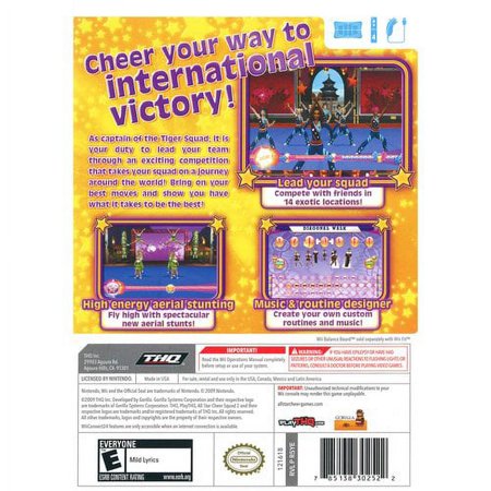 Pre-Owned All Star Cheer Squad 2 Nintendo Wii