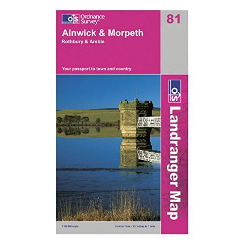 Pre-Owned Pre-Owned Alnwick & Morpeth, Rothbury & Amble (OS Landranger Map): 81 Paperback