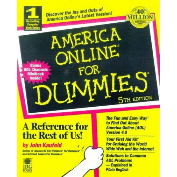 Pre-Owned America Online For Dummies Paperback