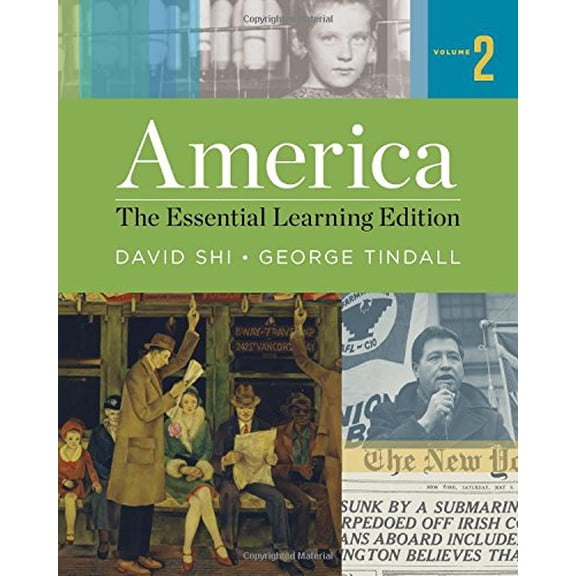 Pre-Owned America: The Essential Learning Edition (Vol. 2) (Paperback) 0393938034 9780393938036