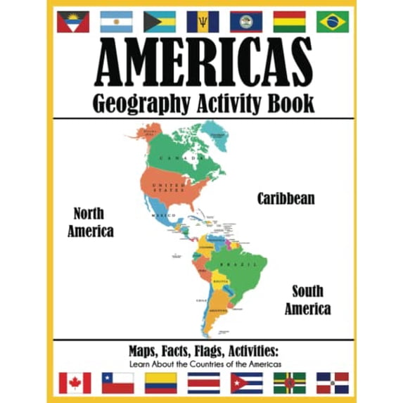 Pre-Owned Americas Geography Activity Book, 9781647902971, 1647902975, Paperback,