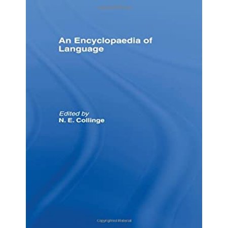 Pre-Owned An Encyclopedia of Language (Hardcover) 0415020646 9780415020640