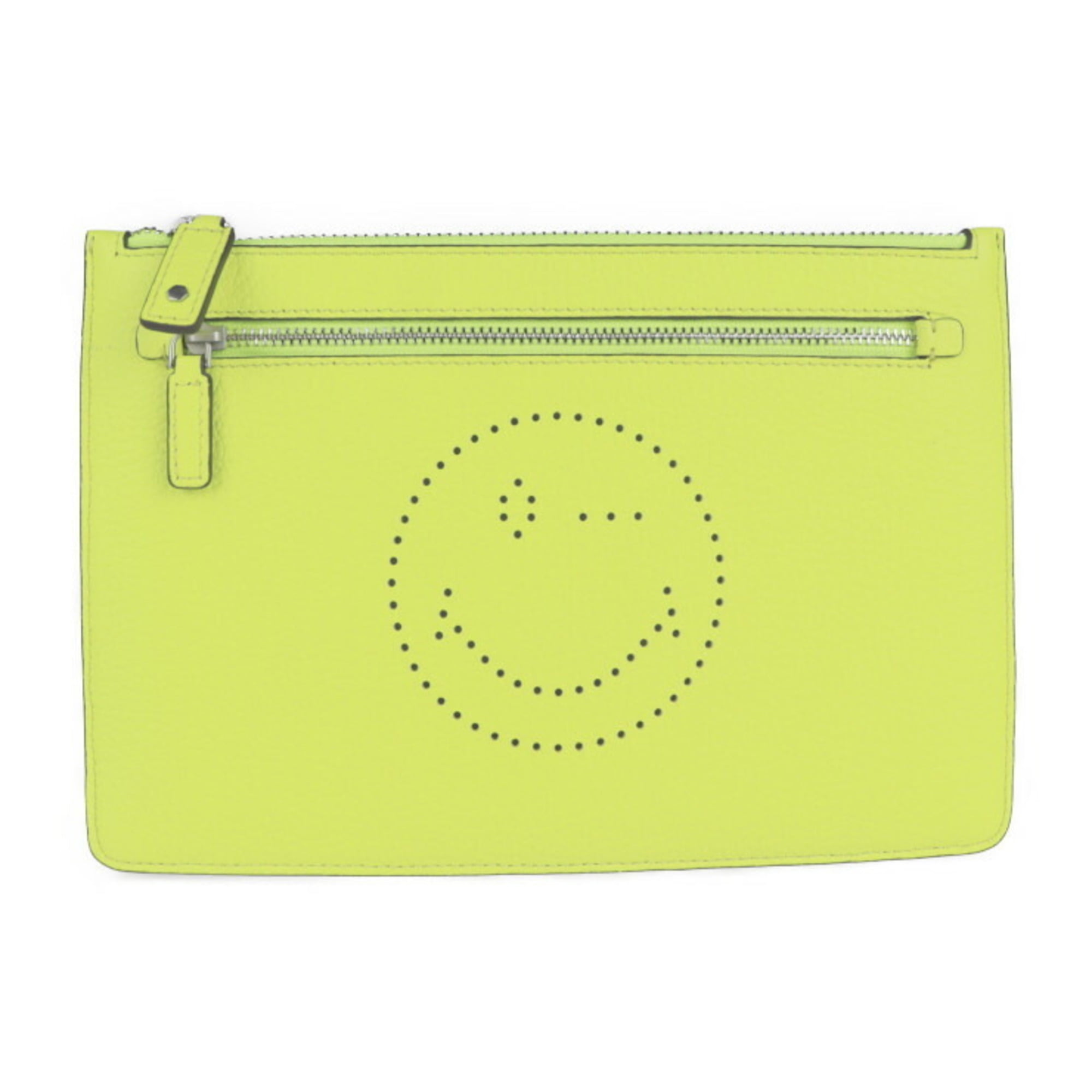 Neon yellow clutch bag best sale