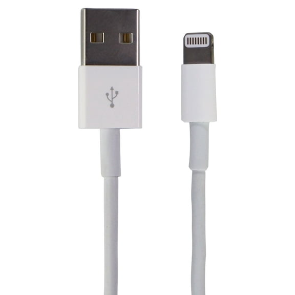 Pre-Owned Apple (3.3-ft/1m) Lightning 8-Pin to USB Cable - White (MQUE2AM/A)