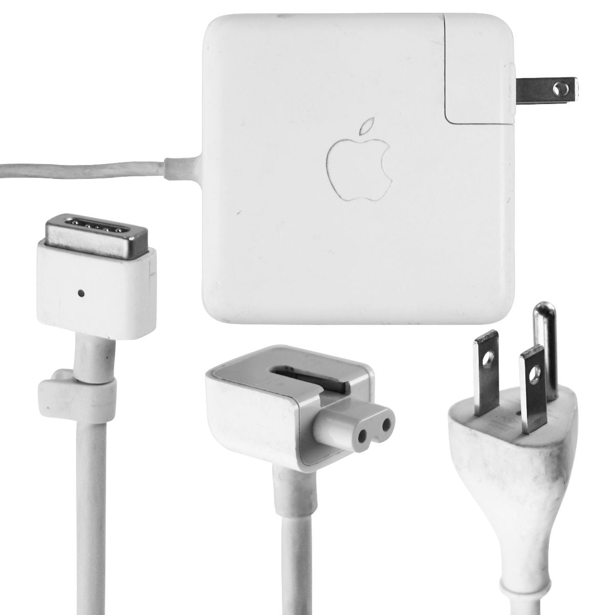 Pre-Owned Apple 85W MagSafe Power Adapter with Folding Plug & Grounded ...