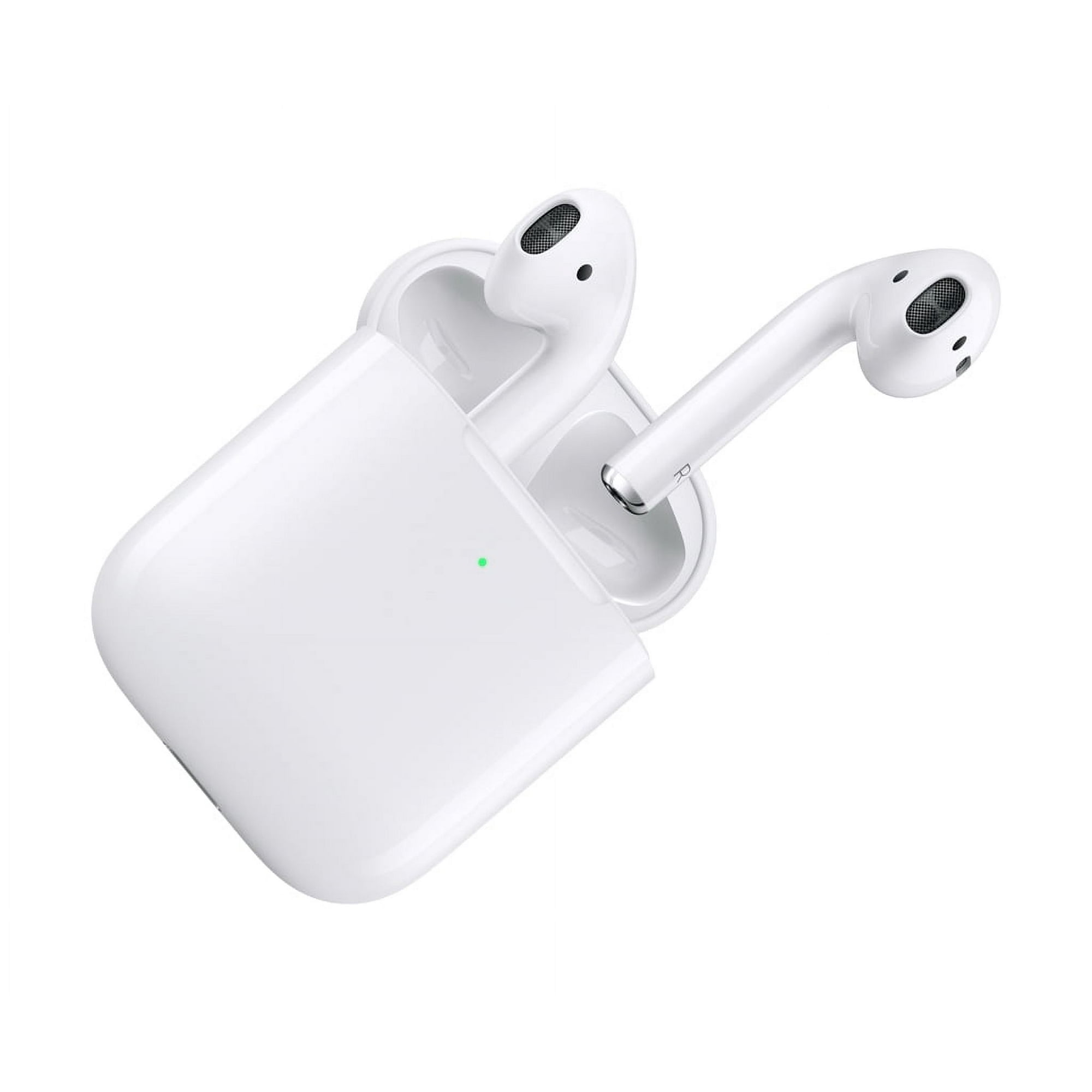 Pre-Owned Apple AirPods Generation 2 with Charging Case MV7N2AM/A -  Walmart.com