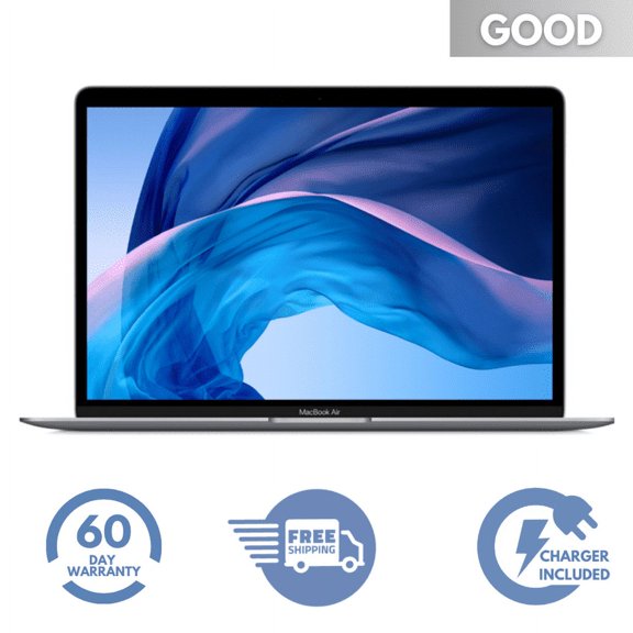 Pre-Owned Apple 13.3" MacBook Air Retina Display,1.6 GHz 8th Gen Intel Core i5 Dual-Core, 8GB RAM, 128GB - Space Gray (Used)
