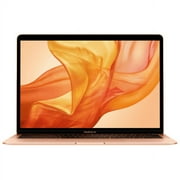 Restored Apple MacBook Air Laptop 13.3" Retina Display with Touch ID, Intel Core i3 Processor, 8GB RAM, 256GB SSD, Mac OS, Gold, MWTL2LL/A