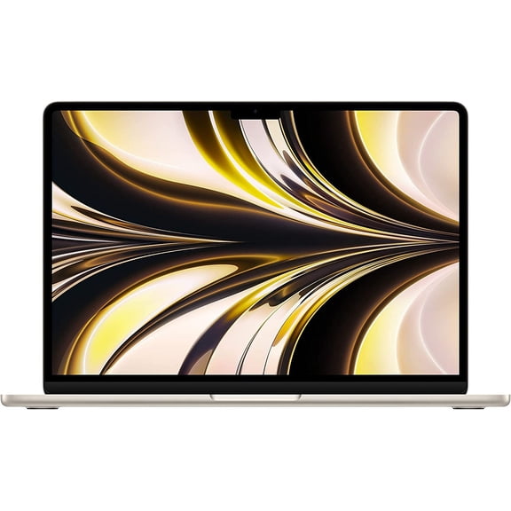 Apple MacBook Air (2022) - Apple M2 - 8 CPU/8 GPU - 8GB RAM, 256GB SSD - Starlight (MLY13LL/A)