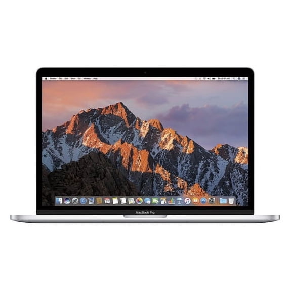 Pre-Owned Apple MacBook Pro Laptop Core i7 2.4GHz 16GB RAM 256GB SSD 13" Silver MLUQ2LL/A (2016) - Good