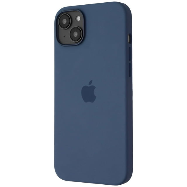 Pre-Owned Apple Silicone Case for MagSafe for iPhone 14 Plus - Storm Blue (MPT53ZM/A) (Refurbished: Good)