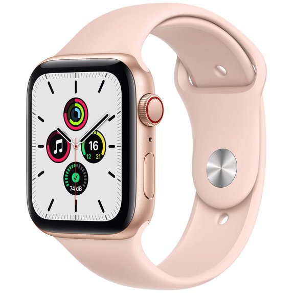 Pre-Owned Apple Watch 40 mm SE (GPS+Cellular ) Gold Pink Sport Band