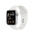 thumbnail image 1 of Pre-Owned Apple Watch SE (GPS, 40mm) Silver Aluminum Case with White Sport Band, 1 of 1
