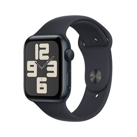 Pre-Owned Apple Watch SE 2nd Generation (GPS) 44mm Midnight Aluminum Case with Midnight Sport Band