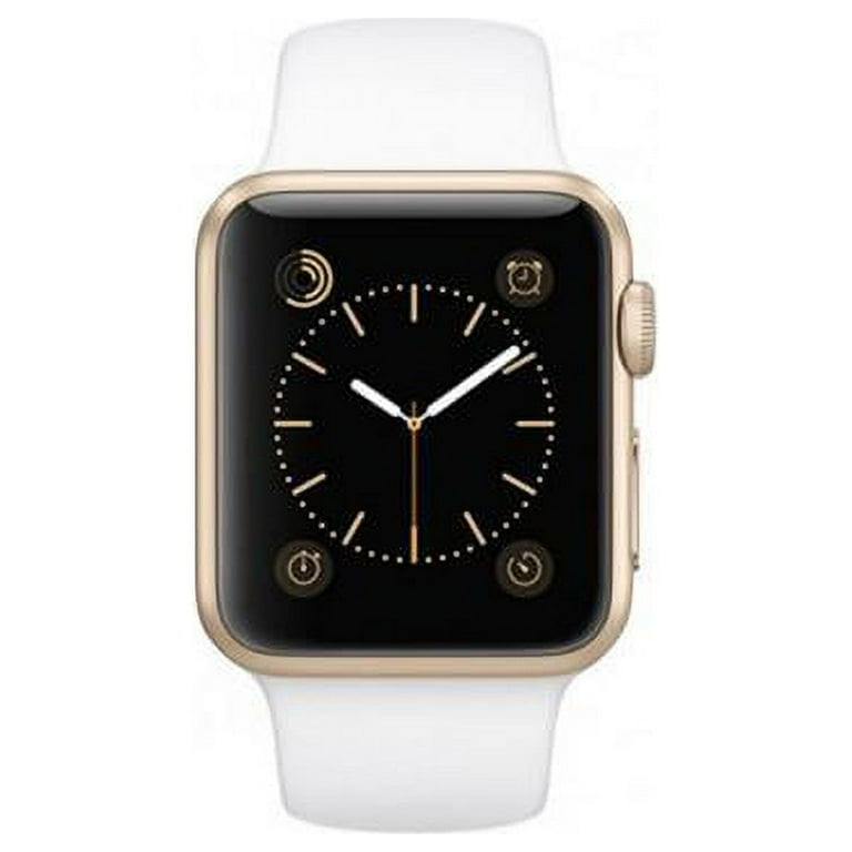 Pre Owned Apple Watch Series 1 38mm Gold Aluminum Case with White