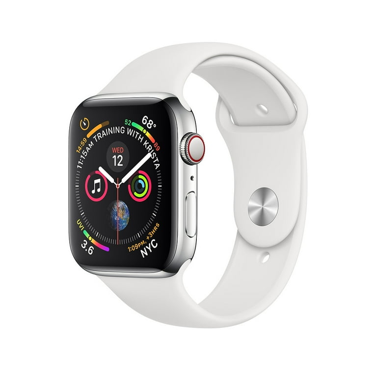 Pre Owned Apple Watch Series 4 40mm GPS Cellular Stainless Steel Case