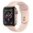 thumbnail image 1 of Pre-Owned Apple Watch Series 4 40mm GPS + Cellular Unlocked - Gold Stainless Steel Case - Pink Sport Band (2018) - Fair, 1 of 1