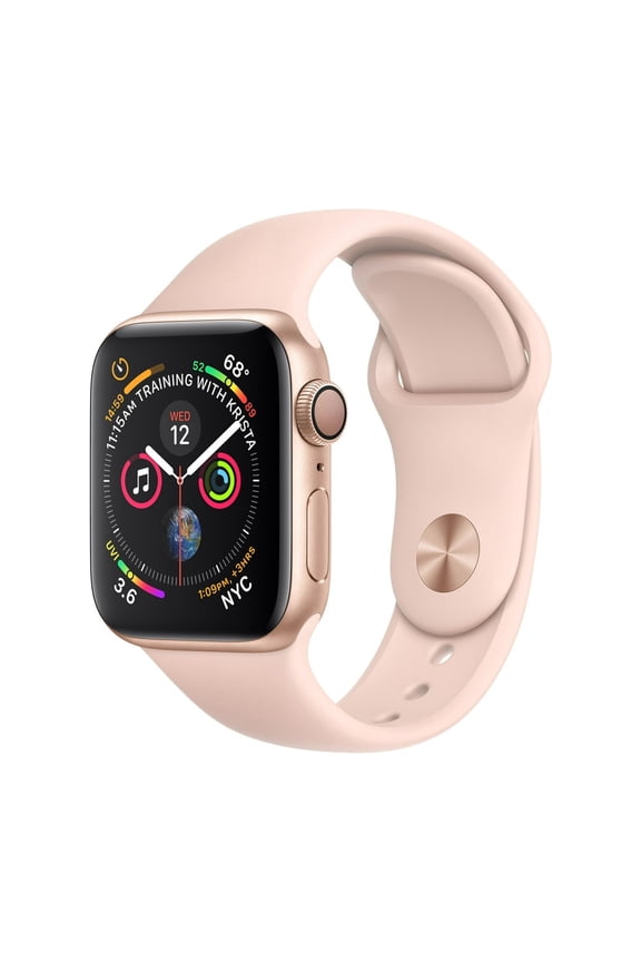 Pre-Owned Apple Watch Series 4 40mm GPS - Gold Aluminum Case - Pink Sport Band (2018) - Fair