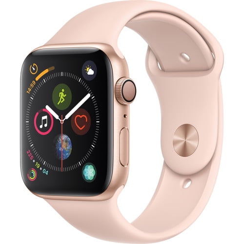 Pre-Owned Apple Watch Series 4 44mm GPS Gold with Pink Sport Band Used