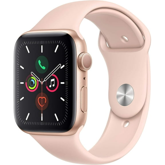 Pre-Owned Apple Watch Series 5 40MM Rose Gold - Aluminum Case - GPS + Cellular - Pink Sand Sport Band
