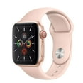 thumbnail image 1 of Pre-Owned Apple Watch Series 5 40mm GPS Cellular LTE Aluminum Gold Case Pink Sport Band, 1 of 3