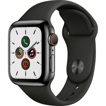 Pre-Owned Apple Watch Series 5 40mm (GPS + Cellular) Stainless Steel Case (Good)