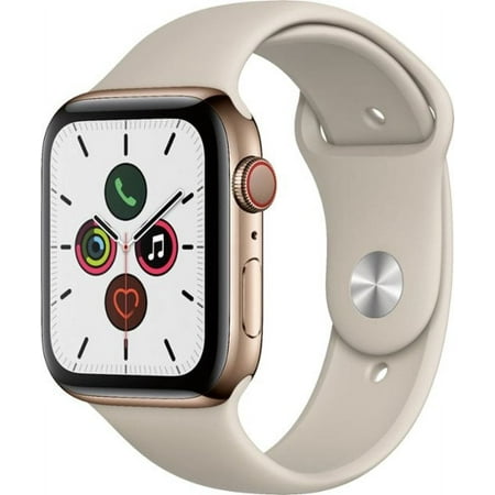 Pre-Owned Apple Watch Series 5 44mm (GPS + Cellular) Stainless Steel Case (Good)