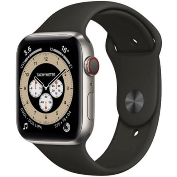 Pre-Owned Apple Watch Series 6 40mm (GPS + Cellular) Titanium Edition