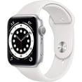 thumbnail image 1 of Restored Apple Watch Series 6 (GPS, 40mm) - Silver Aluminum Case with White Sport Band (Refurbished), 1 of 6
