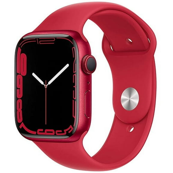 Pre-Owned Apple Watch Series 7 41mm GPS - Red Aluminum Case - Red Sport Band (2021) Fair