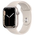 thumbnail image 1 of Restored The ROP Shop Apple Watch Series 7 41mm Starlight Aluminum Smart Watch, Gold, 1, 1 of 3
