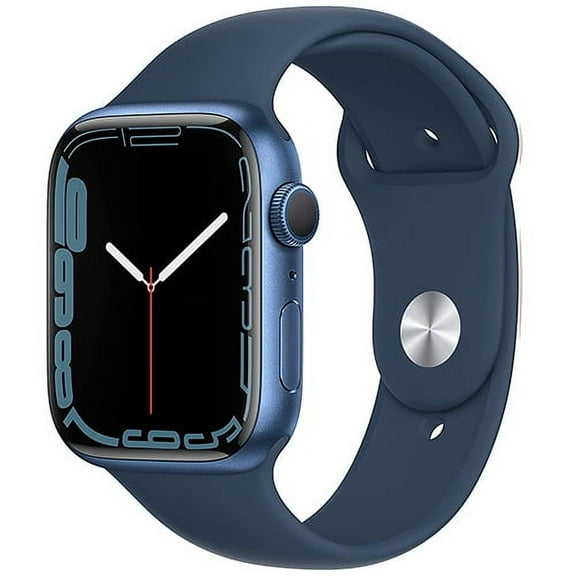 Pre-Owned Apple Watch Series 7 45mm GPS - Blue Aluminum Case - Blue Sport Band (2021) - Fair