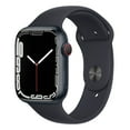 thumbnail image 1 of Pre-Owned Apple Watch Series 7 Aluminum 45 mm (GPS + Cellular) Midnight Black (Good), 1 of 1