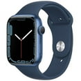 thumbnail image 1 of Restored Apple Watch Series 7 Aluminum 45 mm (GPS Only, No Cellular) Blue (Refurbished), 1 of 3