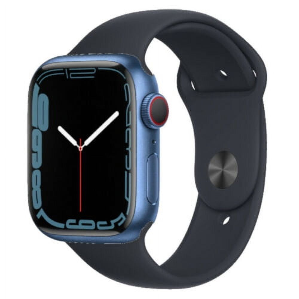 Buy Apple Watch Series 9 GPS, 45mm Midnight Aluminum Case with Midnight  Sport Band - S/M