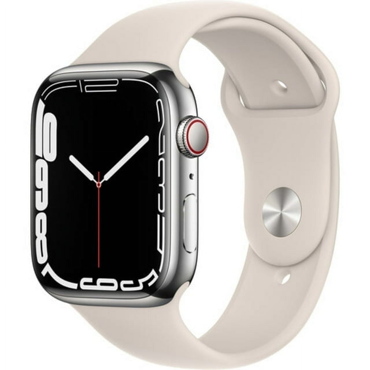 Apple Watch Series 7, GPS+Cellular, 45mm Stainless Steel Silver with Milanese Loop - Walmart.com Apple Watch Series 7, GPS+Cellular, 45mm Stainless Steel Silver with Milanese Loop - Walmart.com