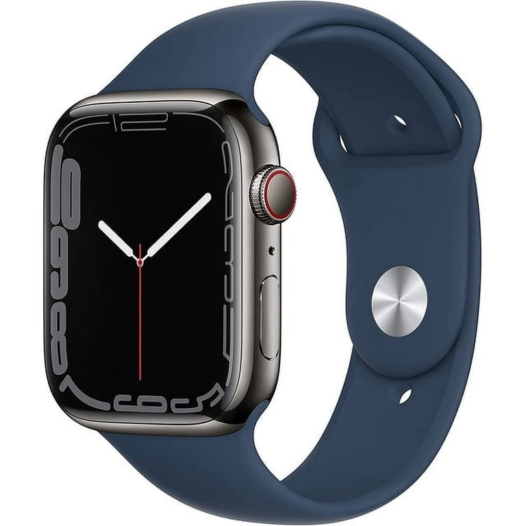 Restored Apple Watch Series 7 GPS + Cellular, 45mm Graphite